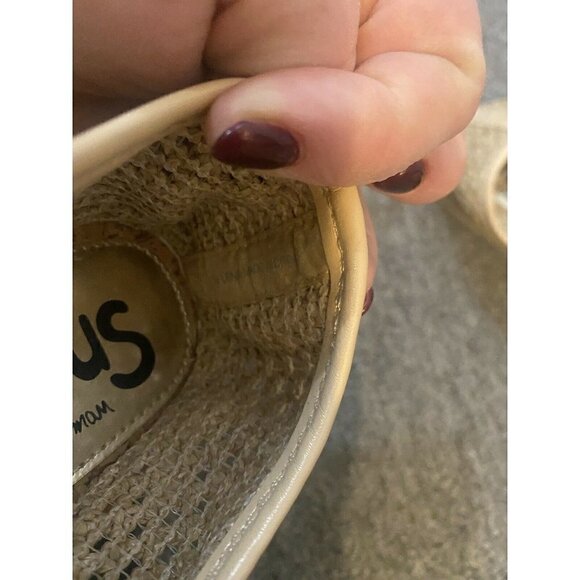 Circus Sam Edelman Lena Woven Shoe Moccasin Natural Size 10 Women's - Picture 6 of 7